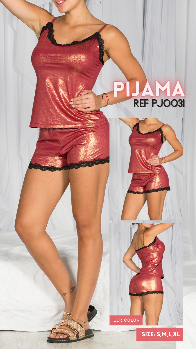 Pijama Ref. PJ0031 / Vino