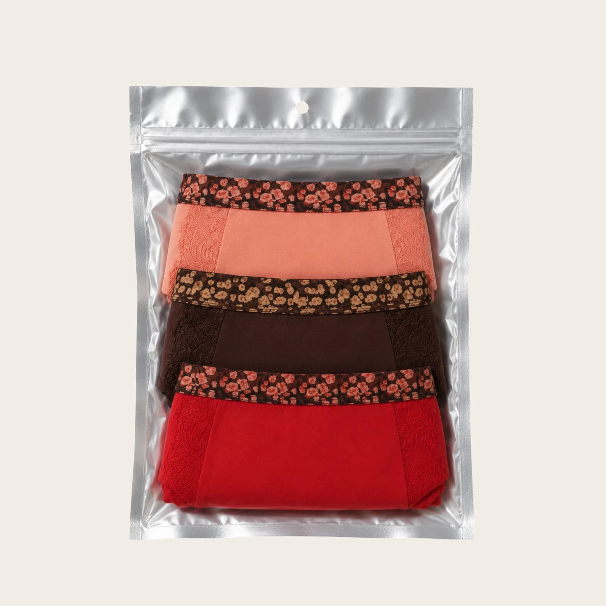 Pack x 3 Panties hilo tiro alto Ref. 4296