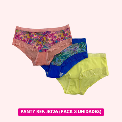 Panty Ref. 4026 (Pack 3 unidades)