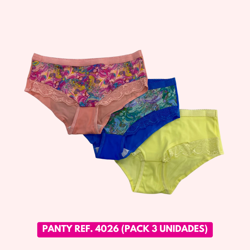 Panty Ref. 4026 (Pack 3 unidades)