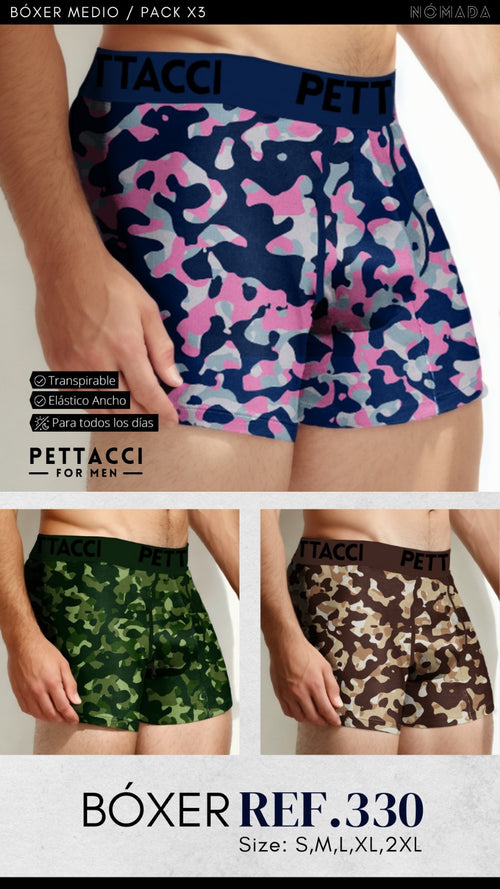 Boxer Masculino Ref. 330