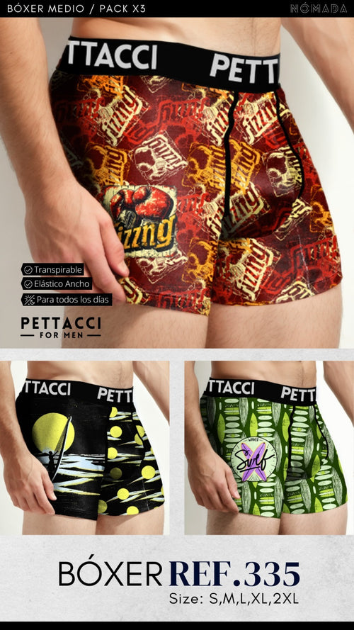 Boxer Masculino Ref. 335