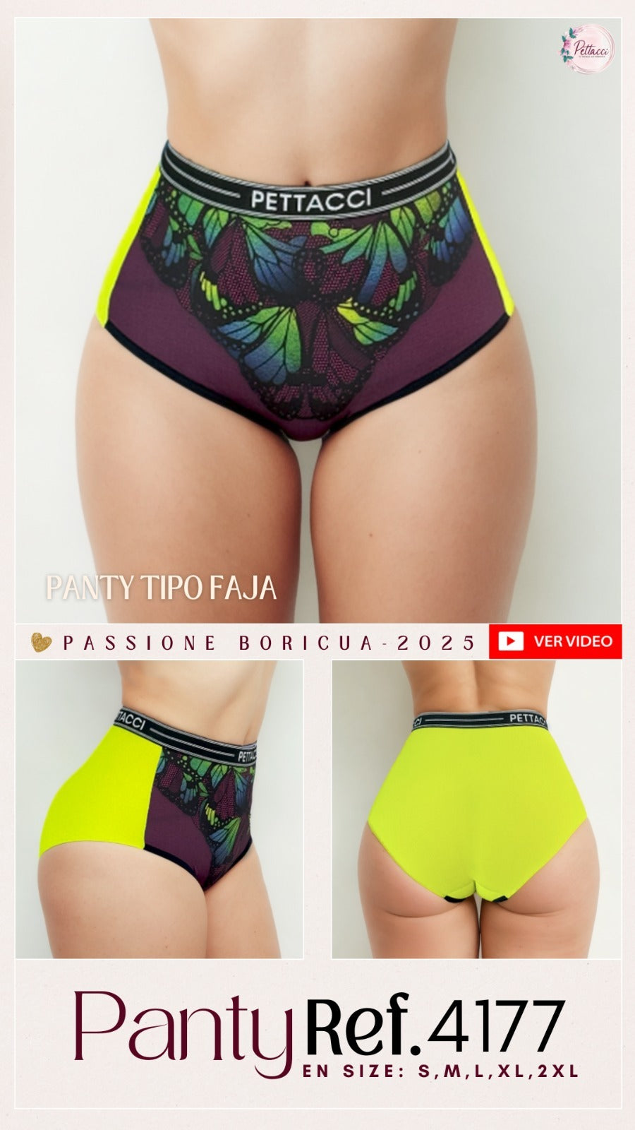 Panty Faja Ref. 4177 / Sin costuras