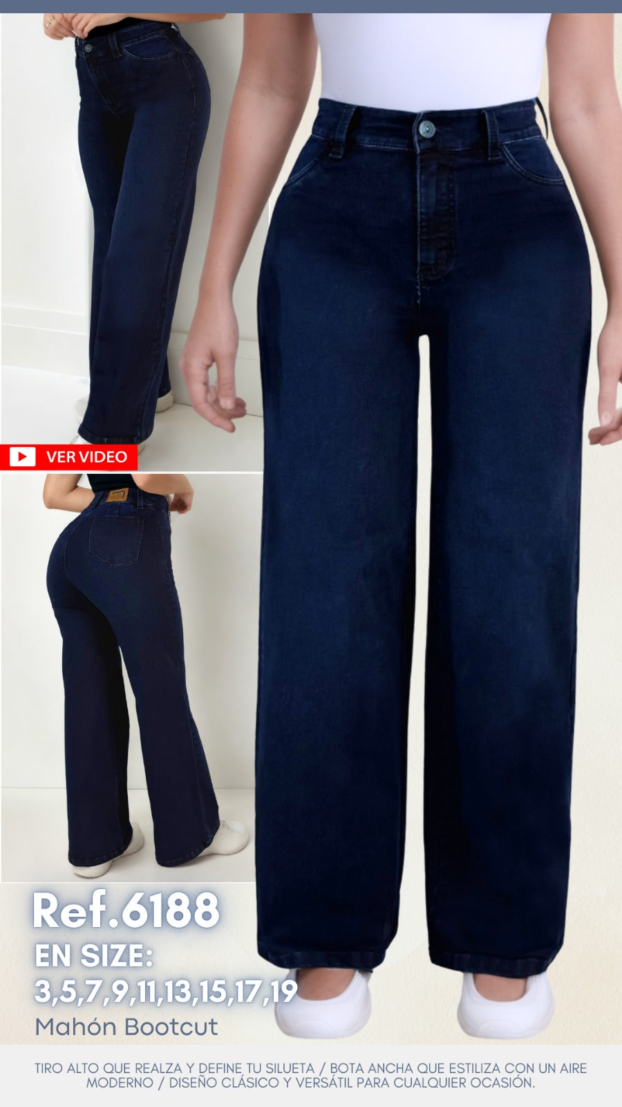 Mahon Boot Cut Ref. 6188