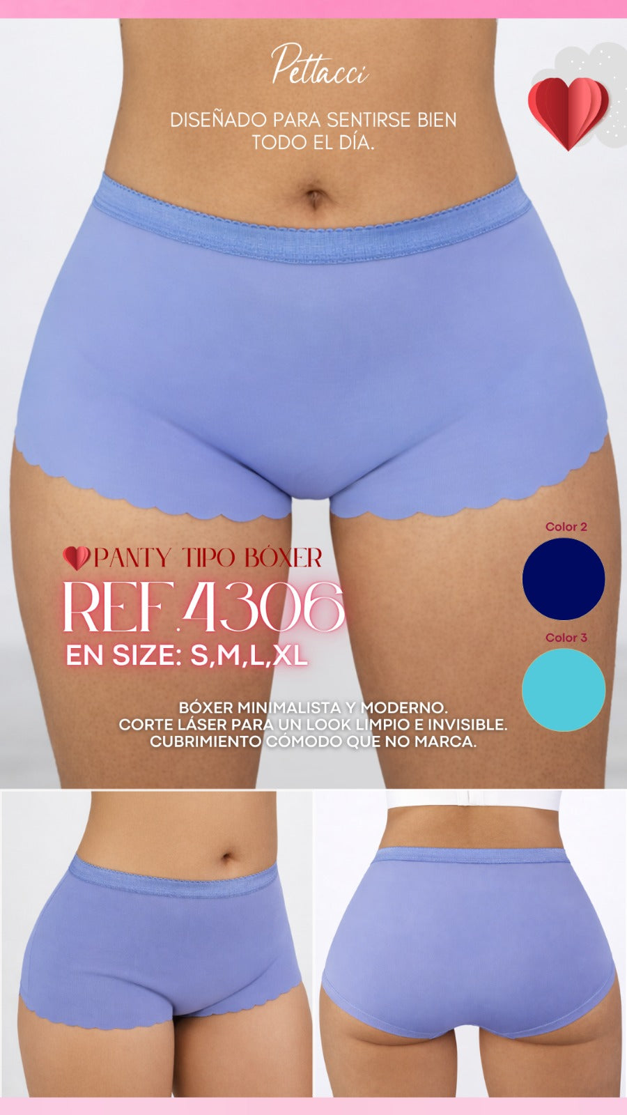 Panty Boxer Ref. 4306
