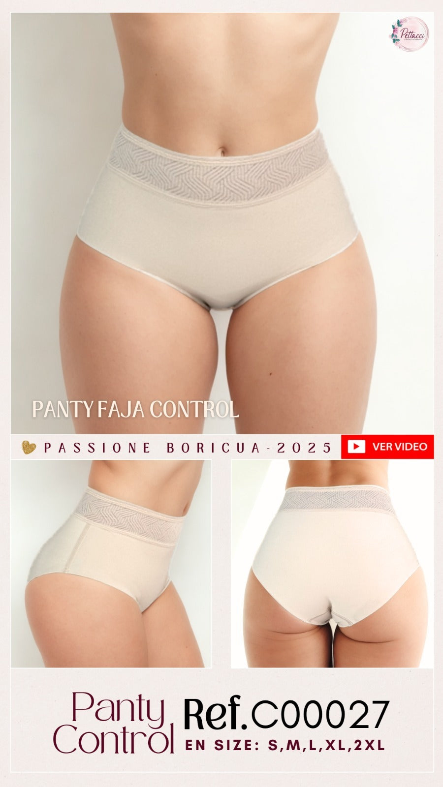 Panty Control Ref. C00027 piel