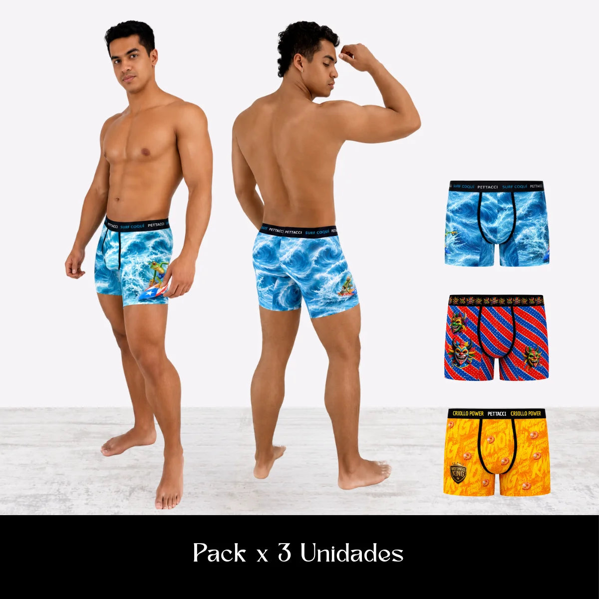 Pack x 3 Bóxers Ref. 382