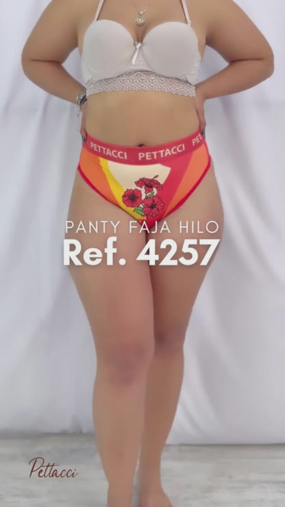 Combo Moldea y Resalta – Mahón 6192  + Panty Faja Hilo 4257