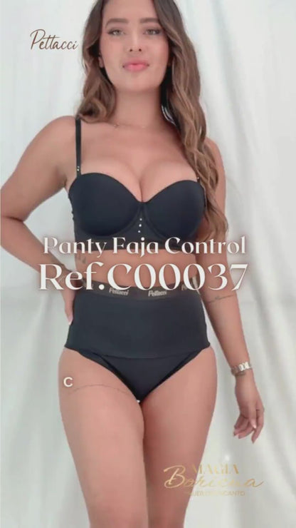 Panty Faja Control Ref. C00037 negro