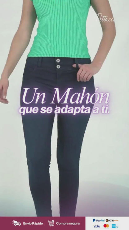 Mahón Skinny Ref. 5921 (Con faja interna) Azul