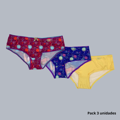 Panty Ref. 10093 (Pack 3 Unidades)