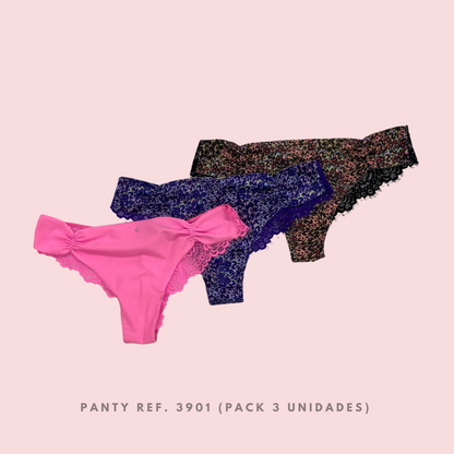 Panty Ref. 3901 (Pack 3 Unidades)