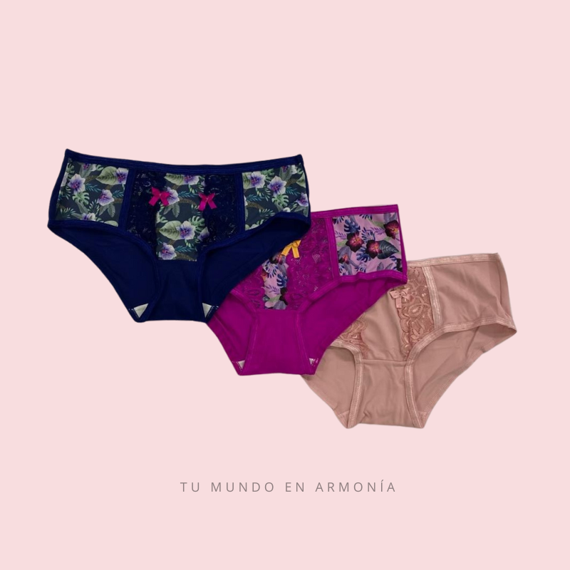 Panty Ref. 3858 (Pack 3 unidades)