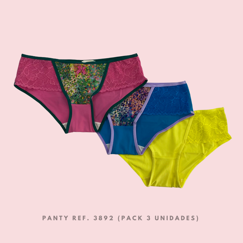 Panty Ref. 3892 (Pack 3 Unidades)