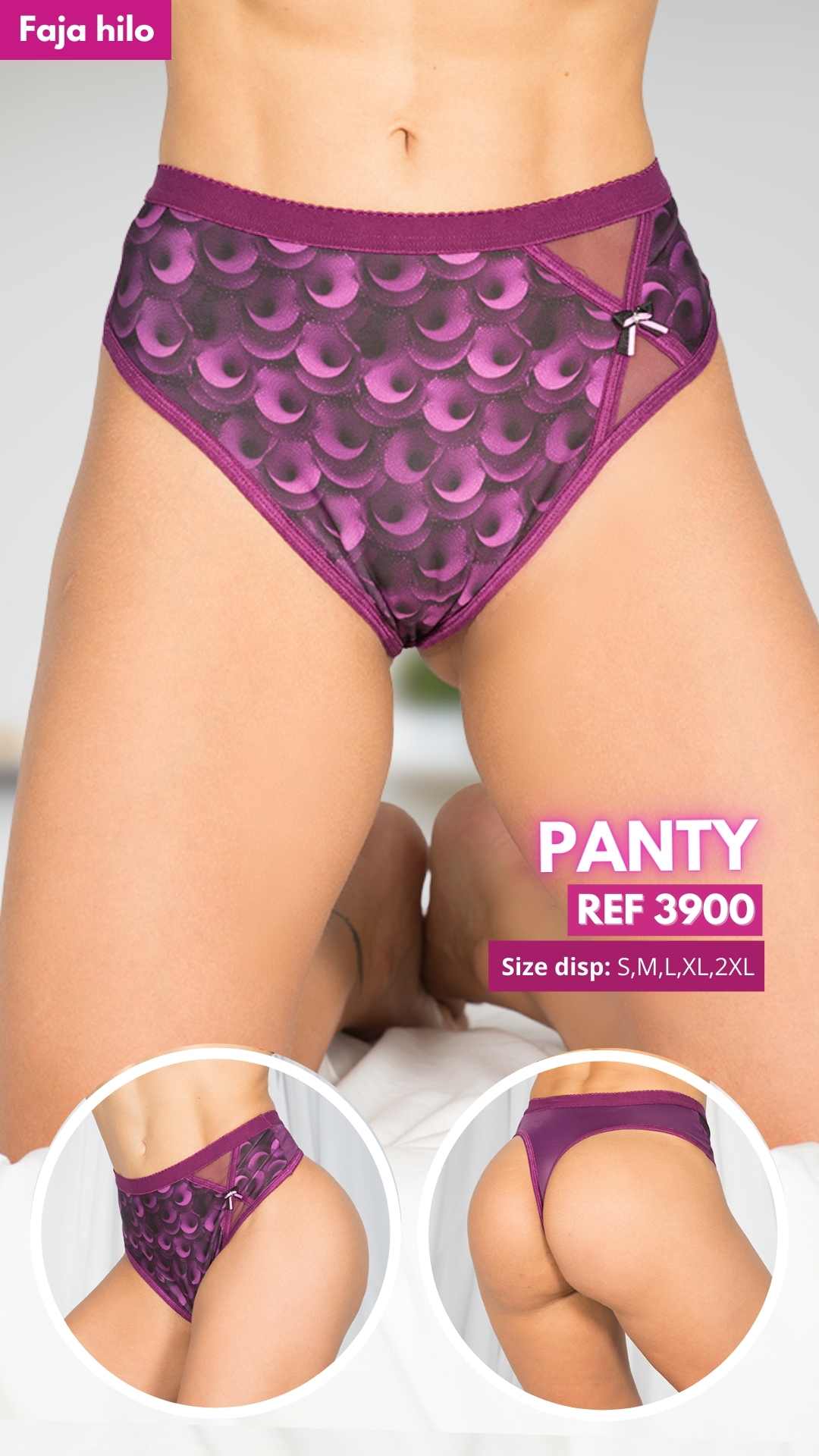Panty Ref. 3900 (Pack 3 Unidades)