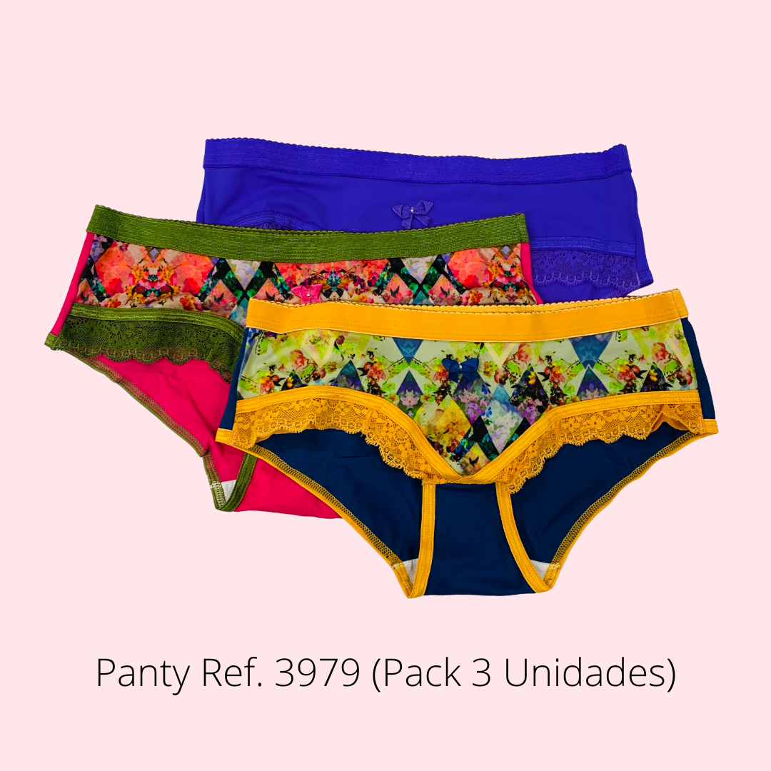 Panty Ref. 3979 (Pack 3 Unidades)