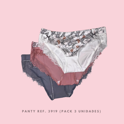 Panty Ref. 3919 (Pack 3 Unidades)
