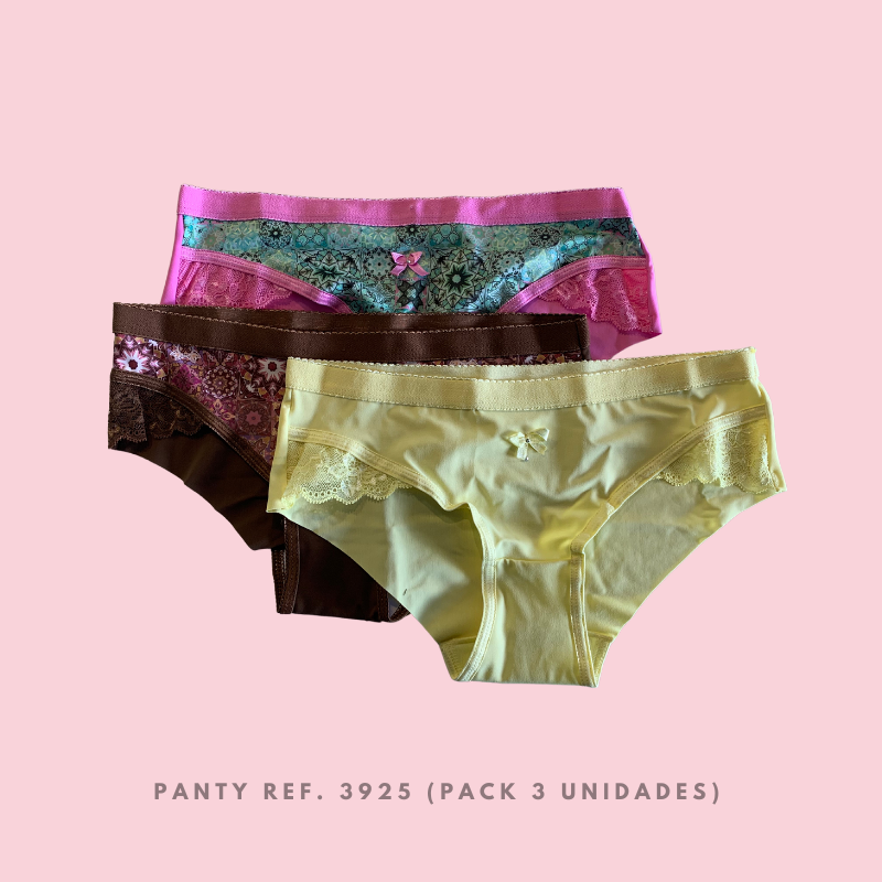 Panty Ref. 3925 (Pack 3 Unidades)