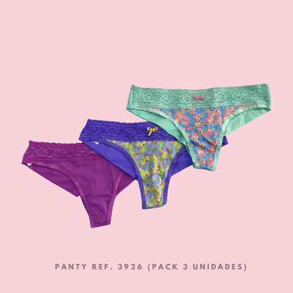 Panty Ref. 3926 (Pack 3 Units)