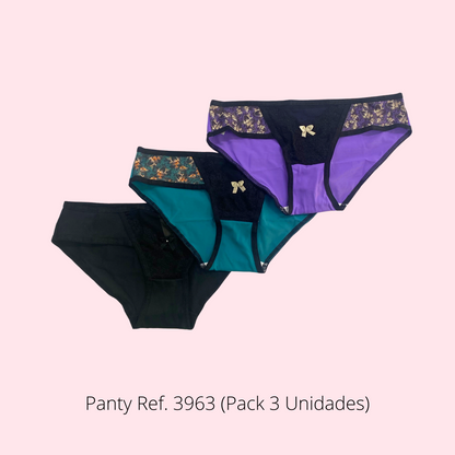 Panty Ref. 3963 (Pack 3 Units)