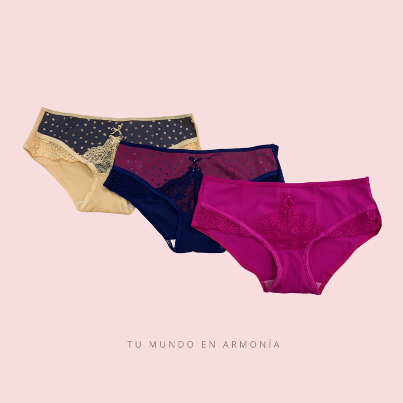 Panty Ref. 3839 (Pack 3 unidades)
