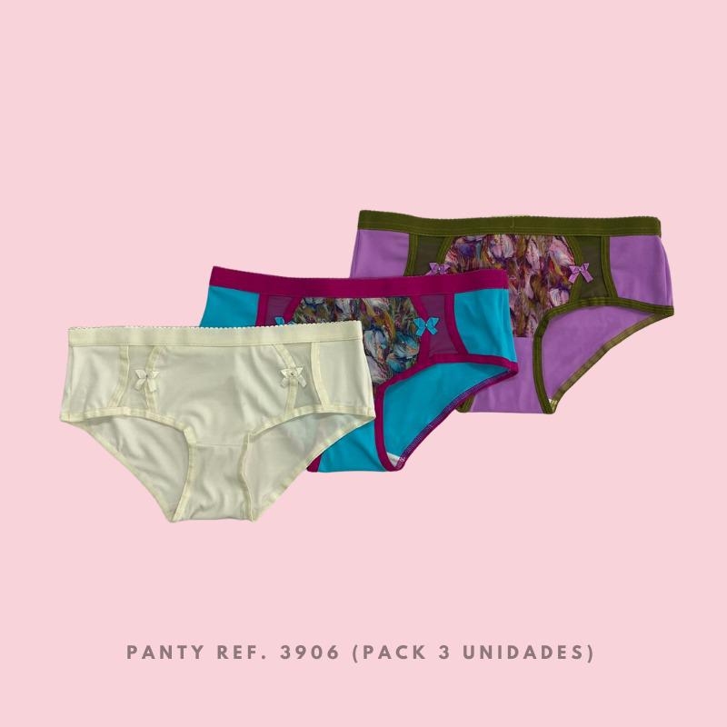 Panty Ref. 3906 (Pack 3 Unidades)